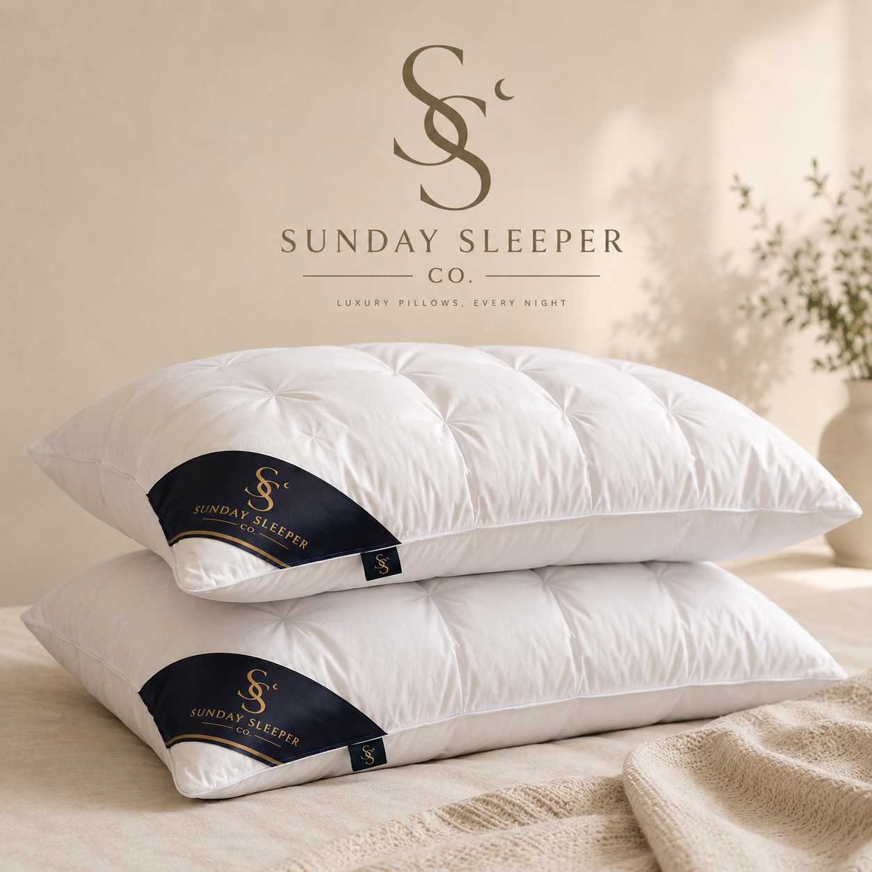 Sunday Sleeper Hotel Collection Pillow