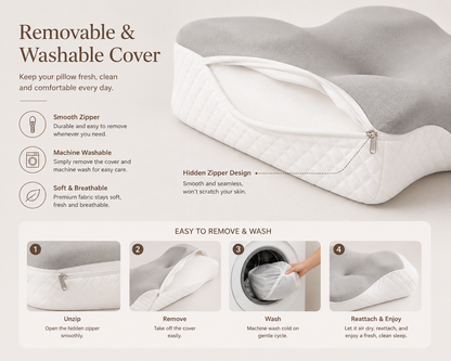 Sunday Sleeper™ AirAlign Ergonomic Pillow