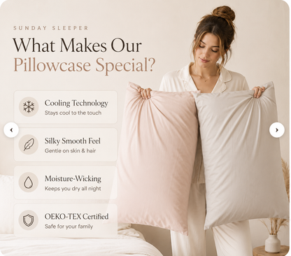 Sunday Sleeper™ Cool Touch Pillowcase