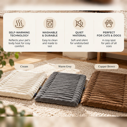 Sunday Sleeper™ CozyPaws Self-Warming Pet Mat