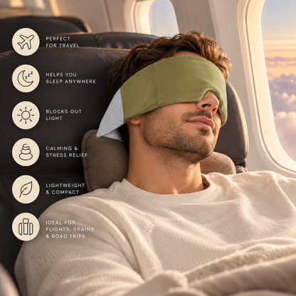 Sunday Sleeper™ Deep Sleep Weighted Eye Mask™