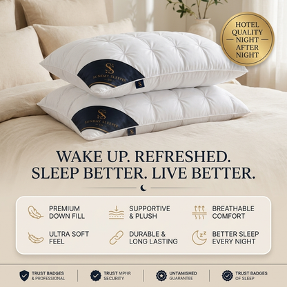 Sunday Sleeper Hotel Collection Pillow